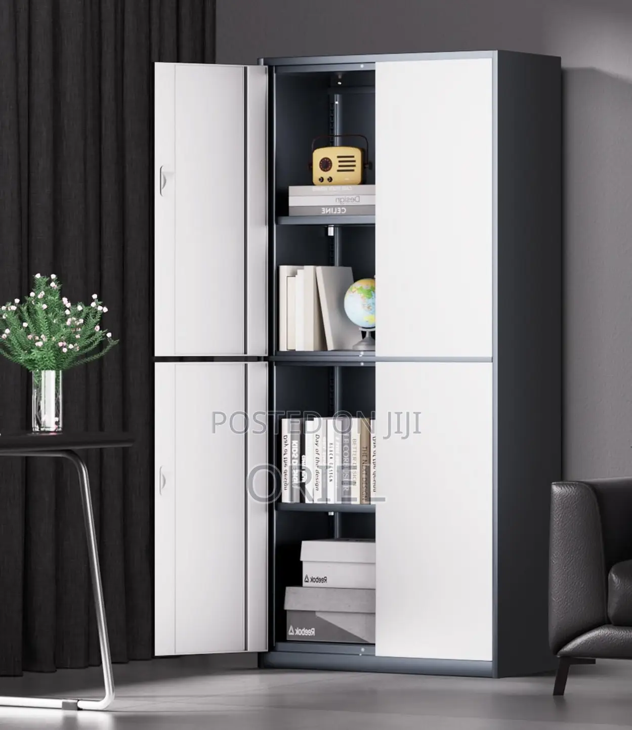 Office Cabinet : 4-Foor Office Filing Cabinet