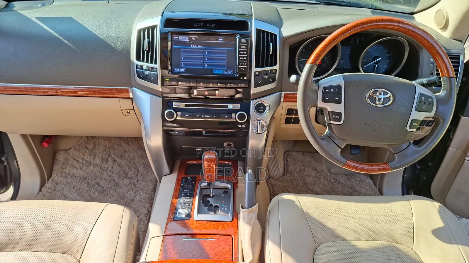 Toyota Land Cruiser 2012 Gray