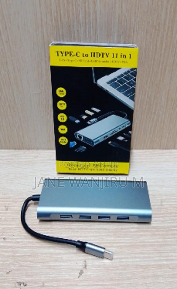 11-in-1 Usb-C Hub With 100w Pd, Hdmi Multiple Usb Ports - main view