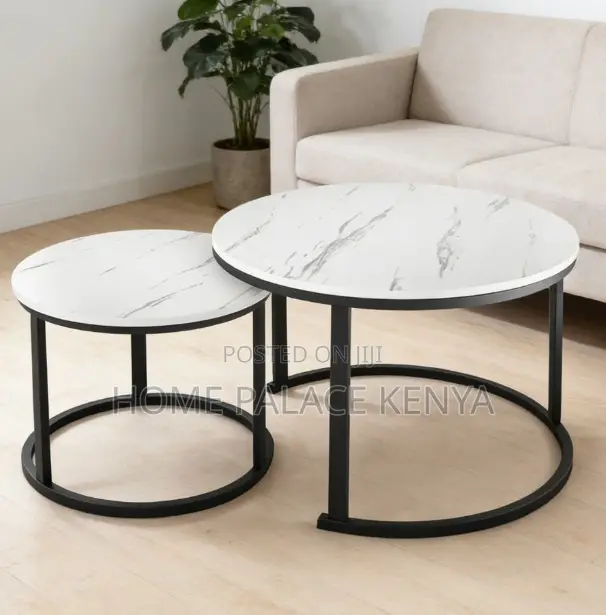 Coffee Table: MDF Top Dual Nesting Table