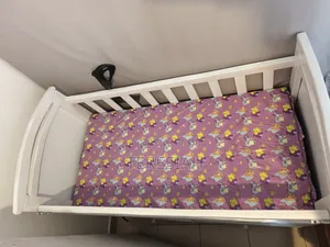 Toddler Bed/ Baby Cot and Mateess