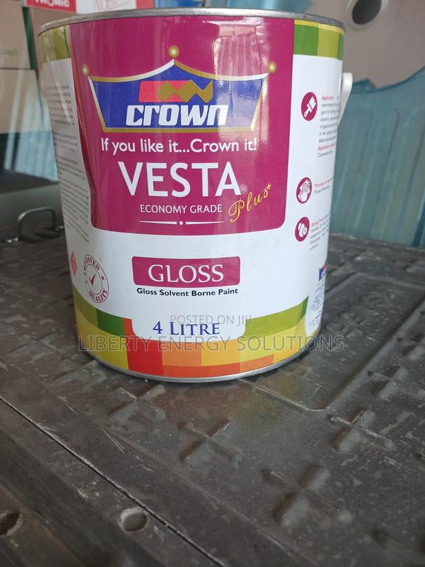 Economy Vesta Gloss Summer Blue 4litre - thumbnail 2