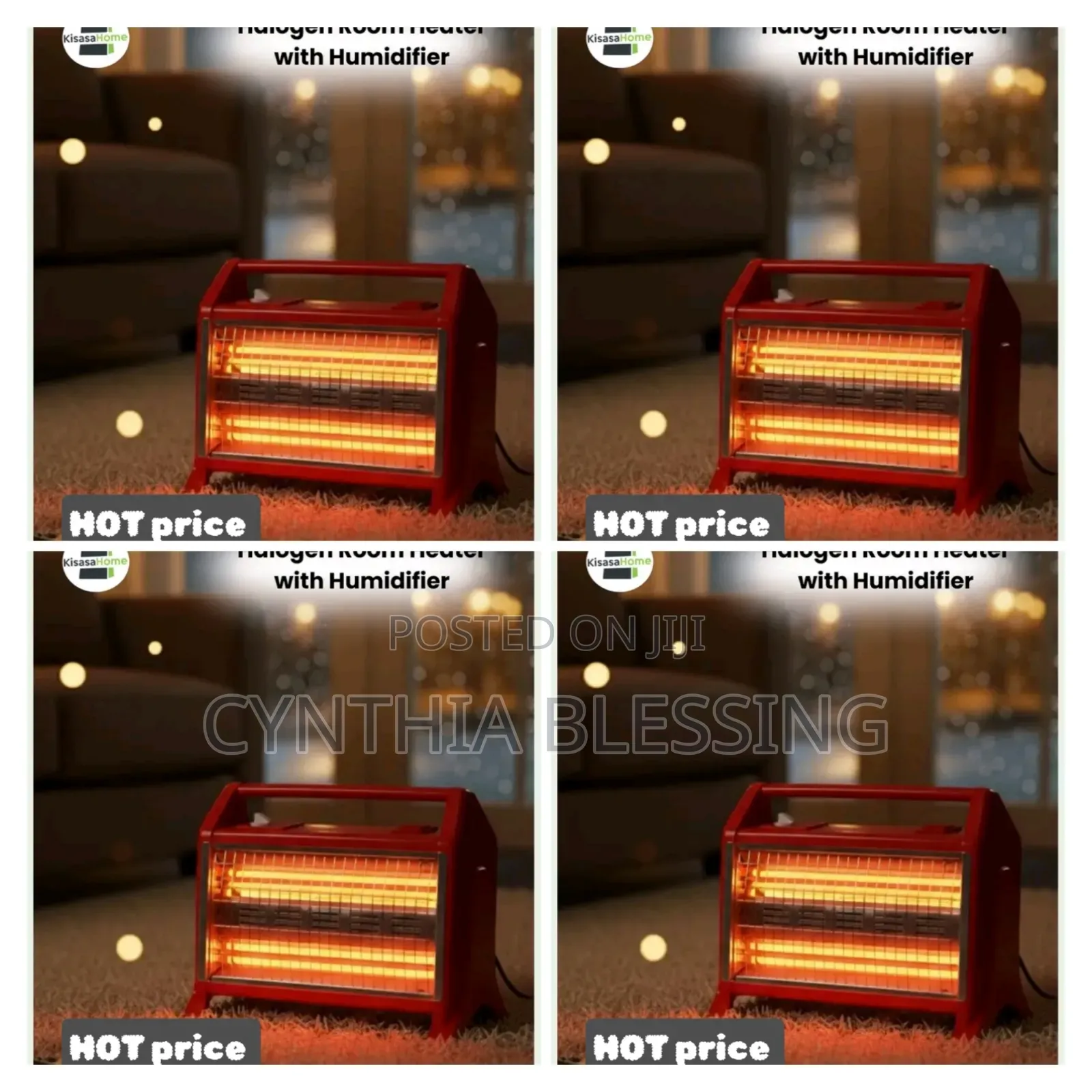 Halogen Room Heater With Humidfier