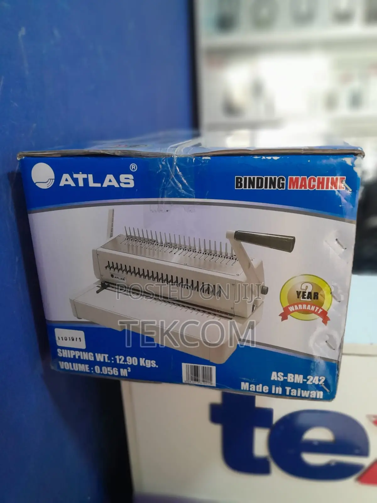 Atlas Binding Machine as-Bm-242