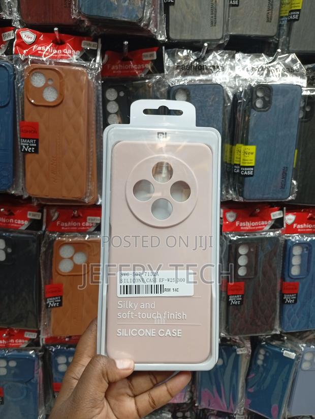 Pink Matte Silicone Phone Case - main view