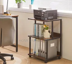 Printer Stand: 3 Layer Metal Printer Stand for Home Office Use