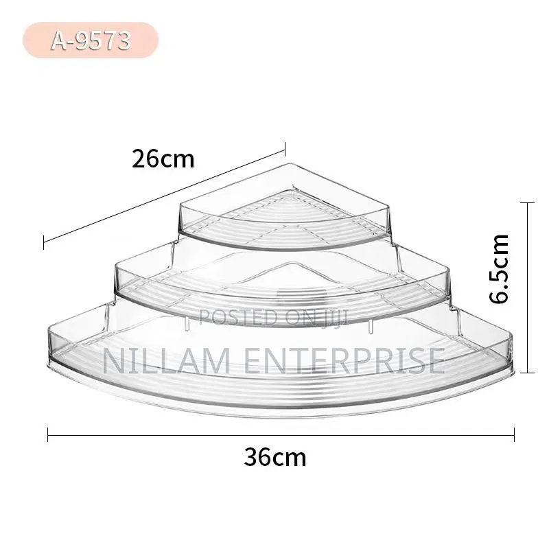 3 Tier Multipurpose Shelf Pet Cosmetic Organizer