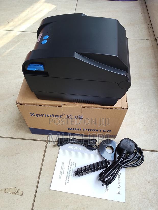 Xp330b Xprinter Thermal Label Printer Black and White Barcode Printer - main view
