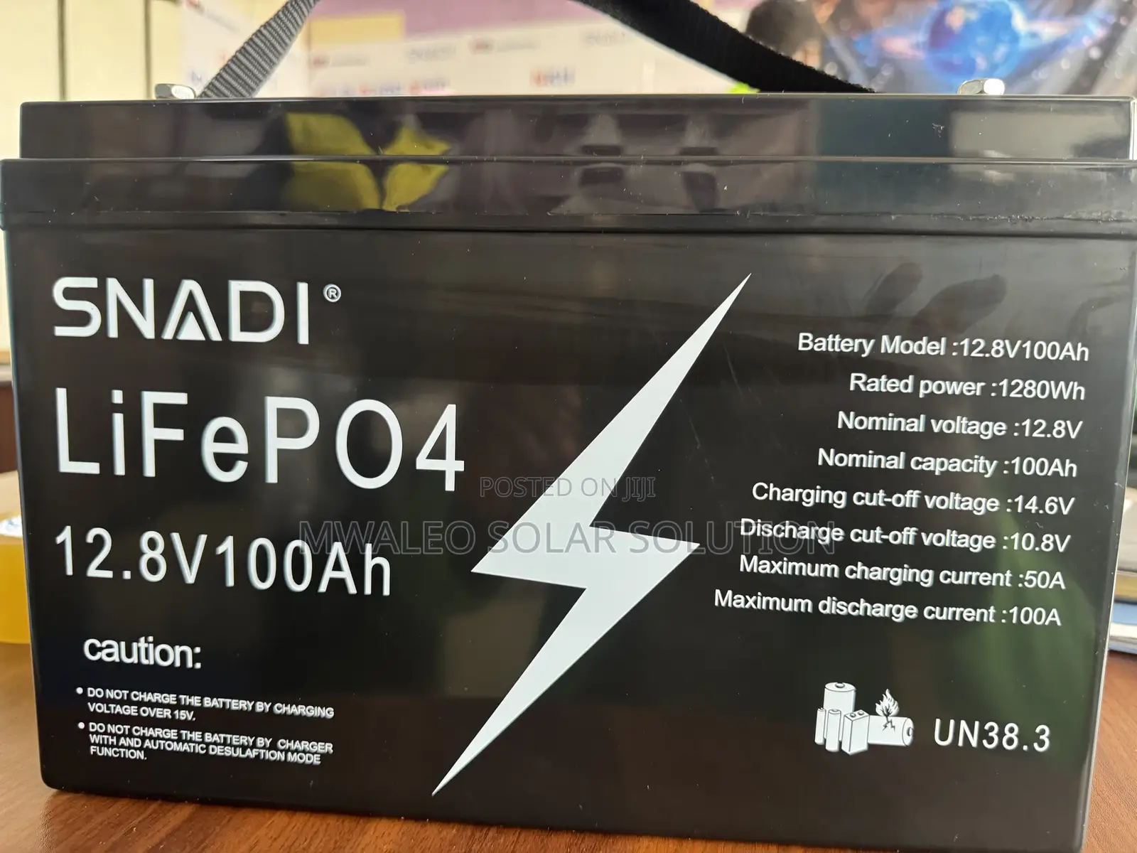 Snadi Life Po4 12.8v 100ah