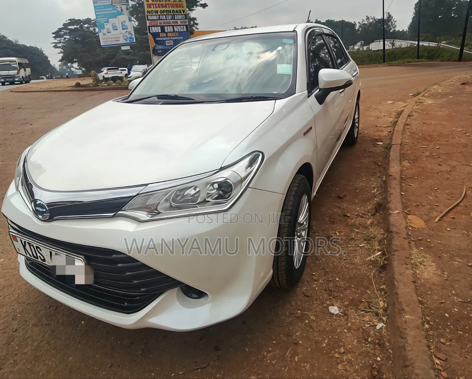 Toyota Axio 2017 White