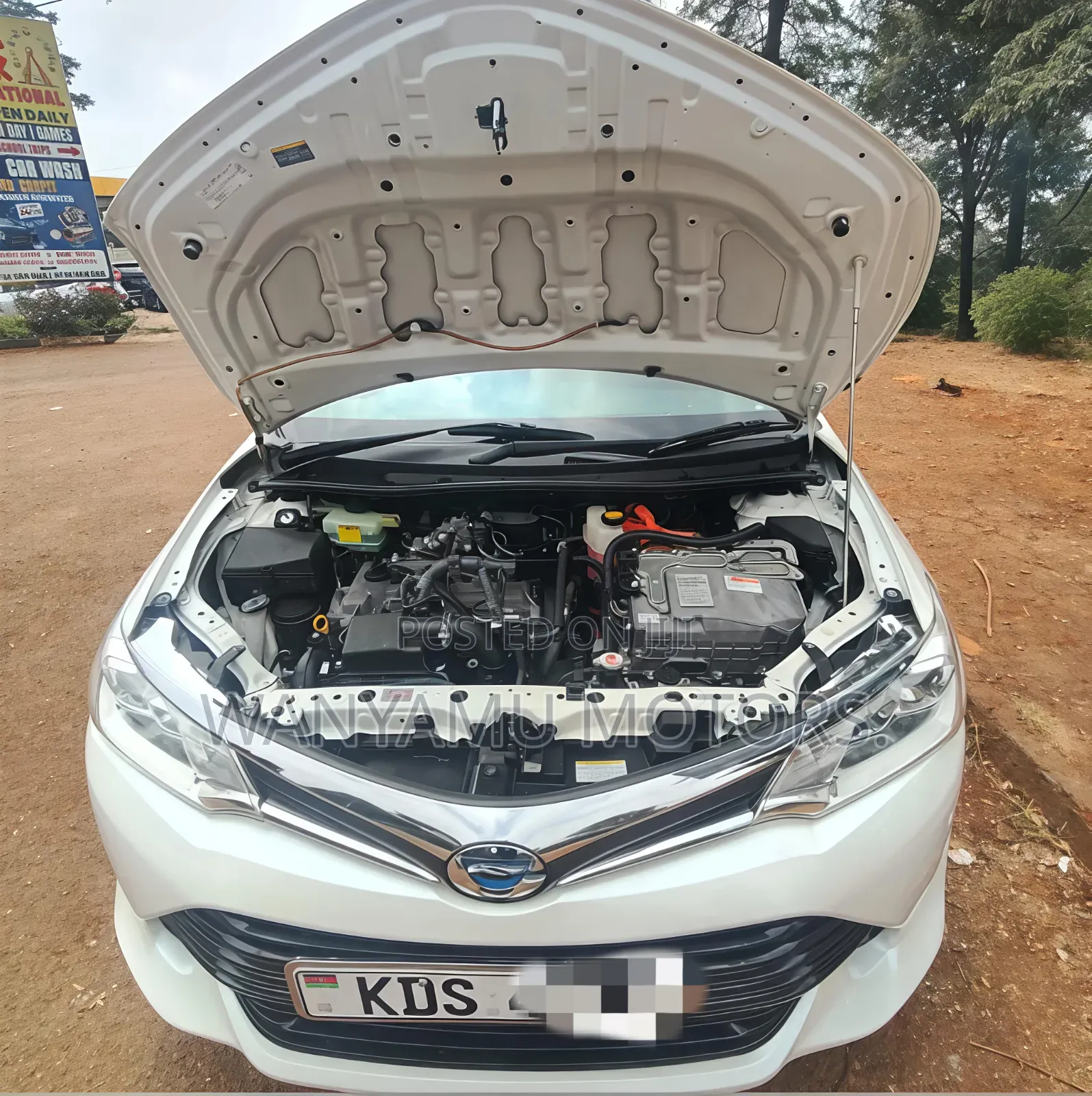 Toyota Axio 2017 White