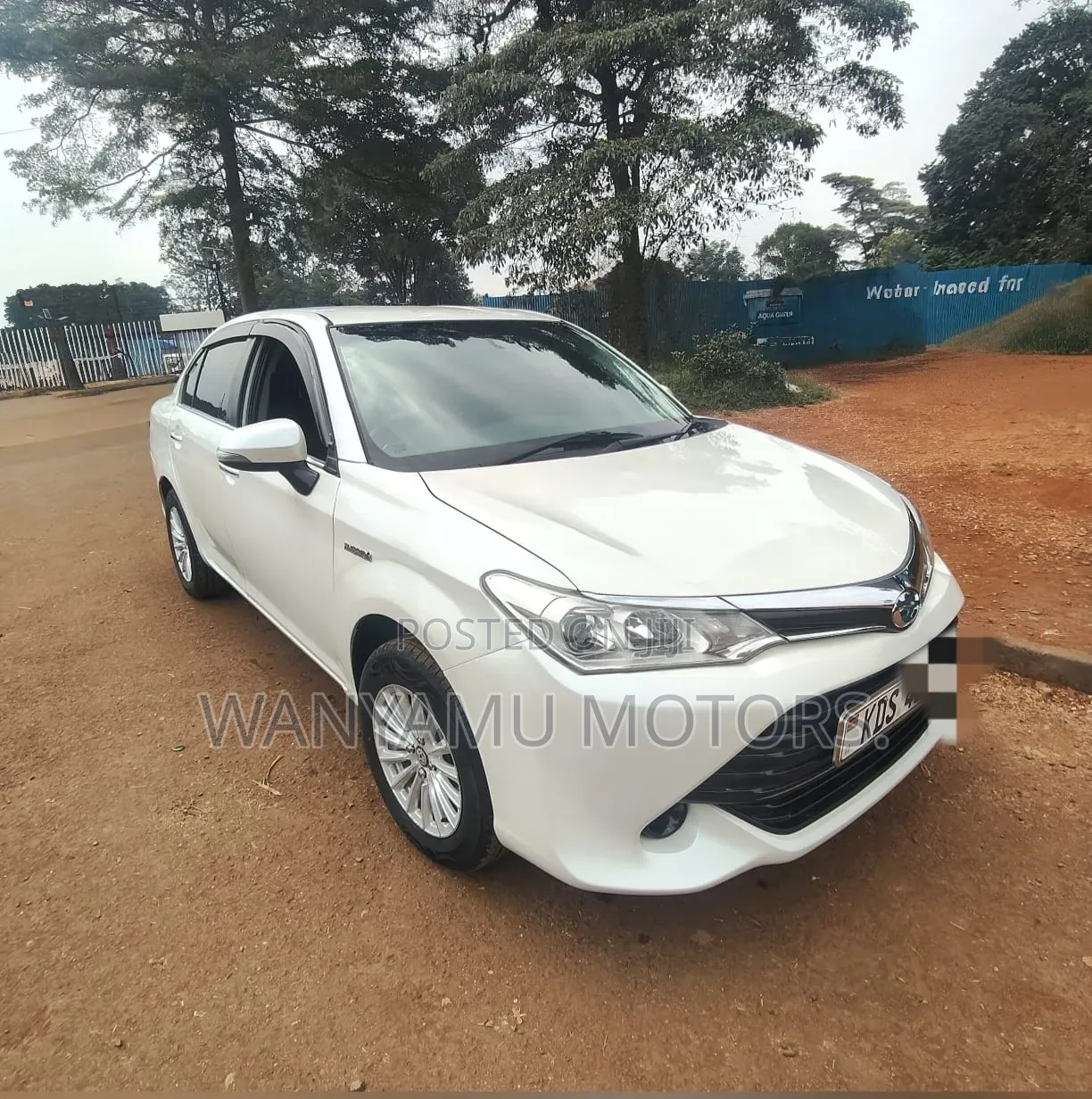 Toyota Axio 2017 White