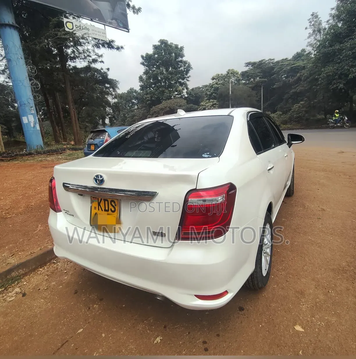 Toyota Axio 2017 White