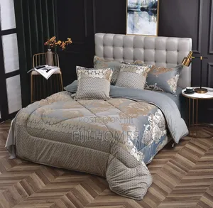 6pc Luxury Silk Velvet Fleece Duvet Set 6x6/6x7