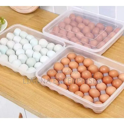 34 Pieces Egg Tray Storage