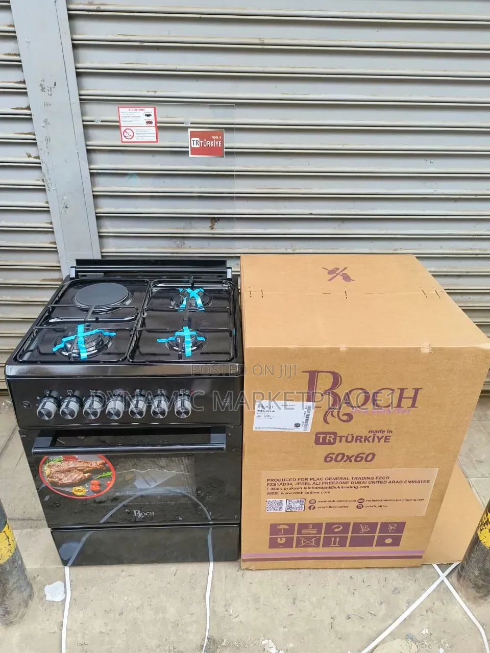 Turkey Roch Black 60*60 Standing Cooker