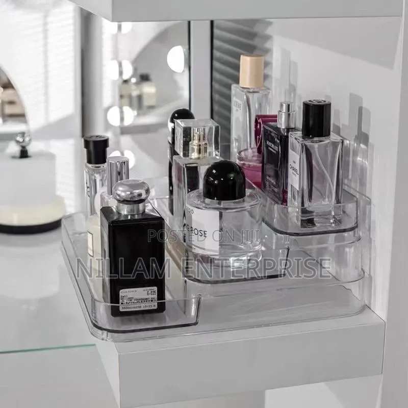 3 Tier Multipurpose Shelf Pet Cosmetic Organizer Perfume Storage