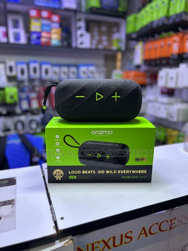 Oraimo Spacebox Active Bluetooth Speaker (25w) – Powerful Bass