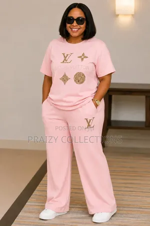 Two-Piece Wide-Leg Lounge Set