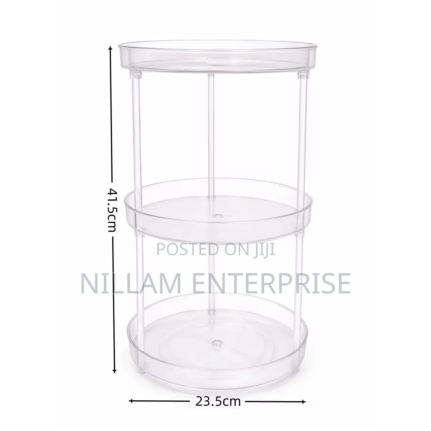*3 Layer 360 Rotation Cabinet Turntable Organizer/Lazy Susan*