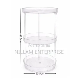 *3 Layer 360 Rotation Cabinet Turntable Organizer/Lazy Susan*