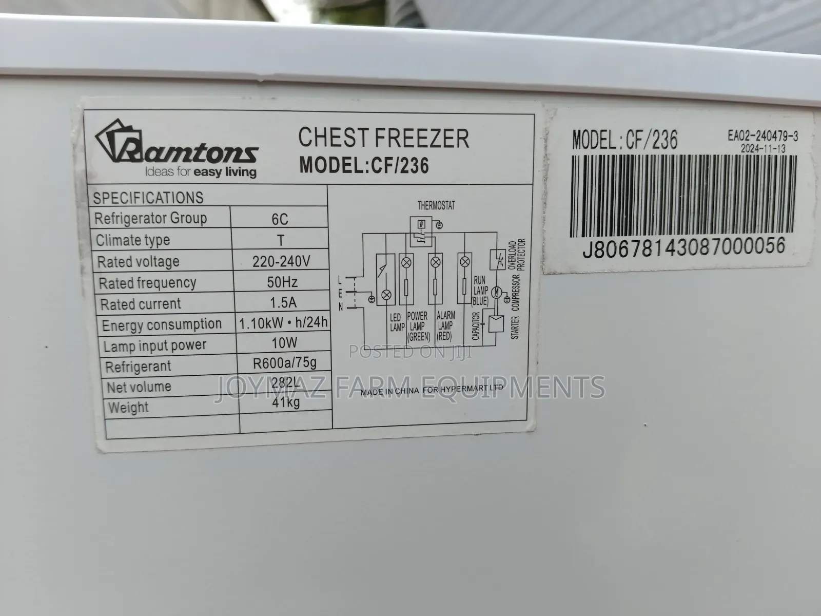 Chester Freezer