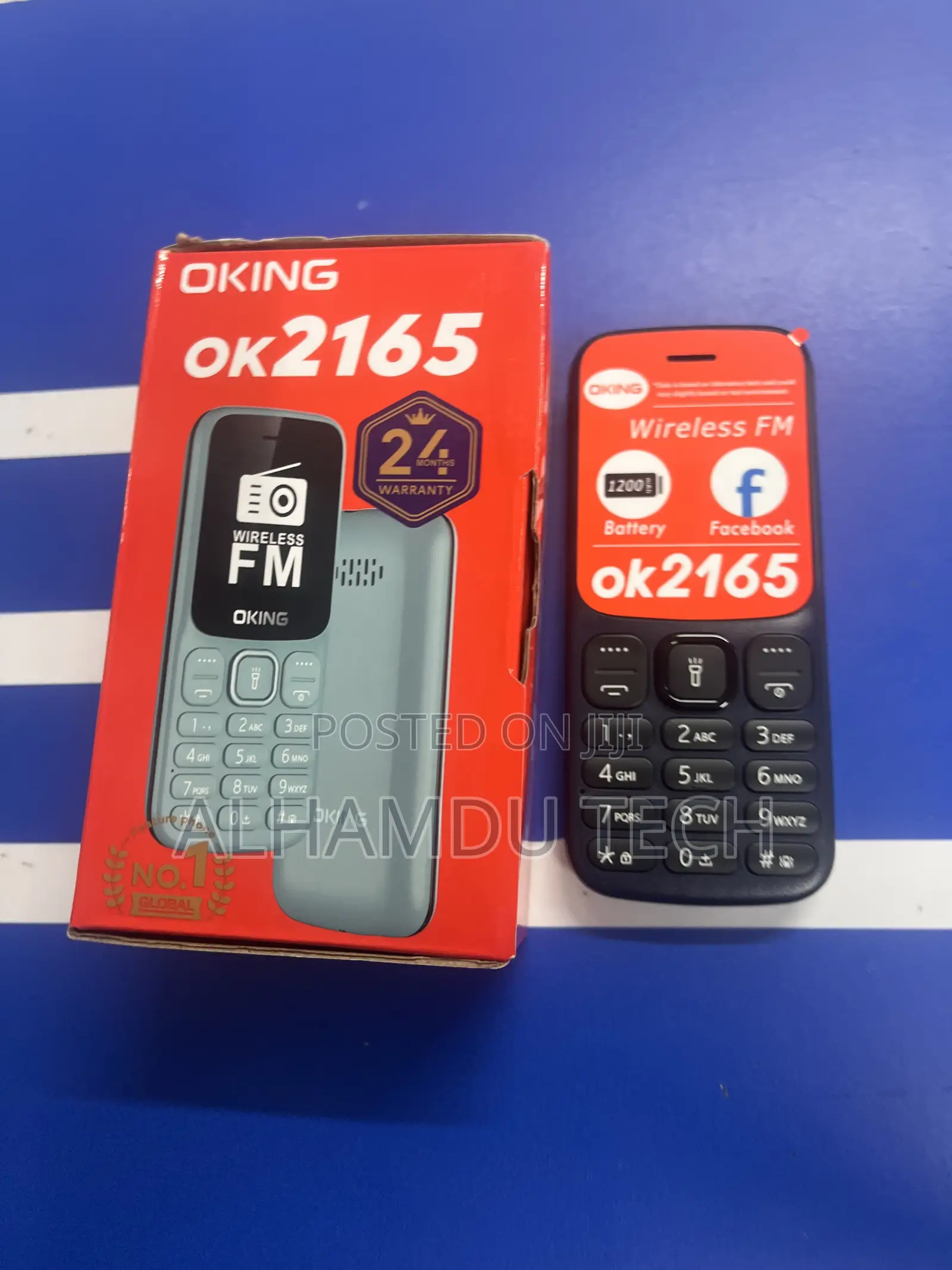 New Mobile Phone Blue