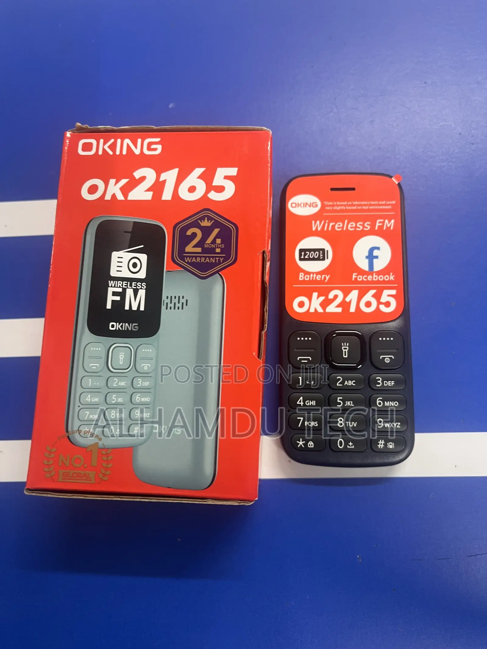 New Mobile Phone Blue