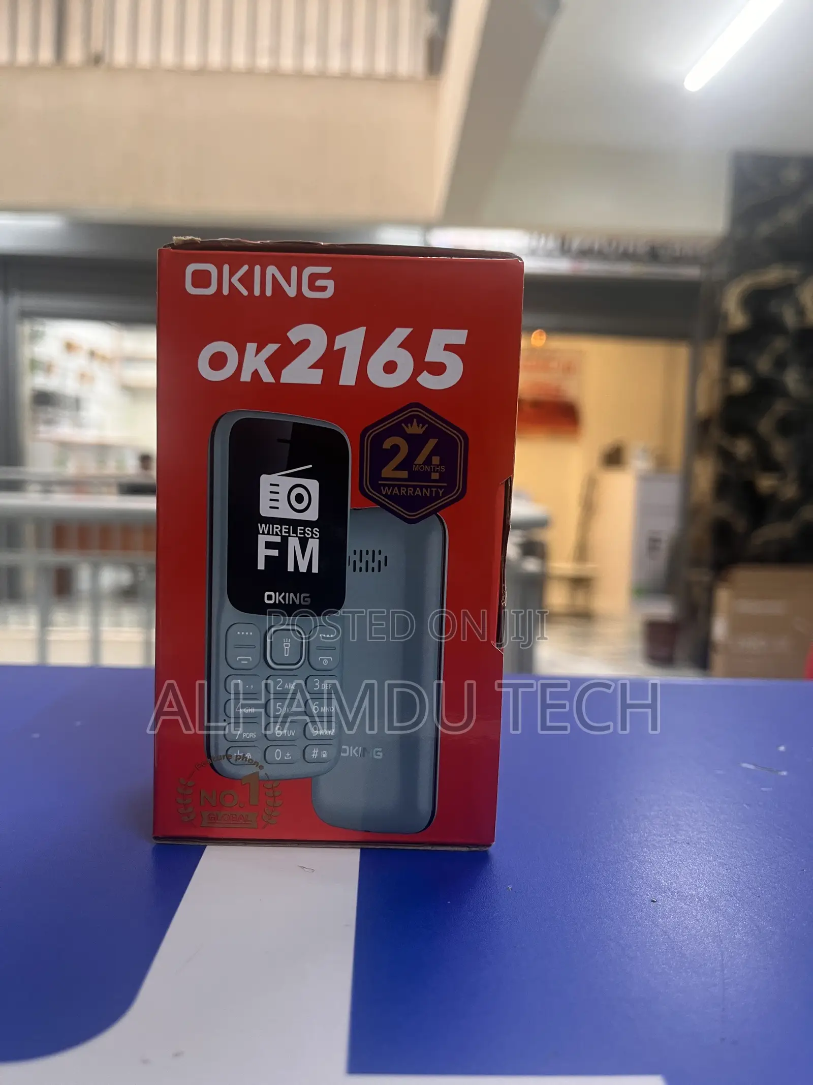 New Mobile Phone Blue