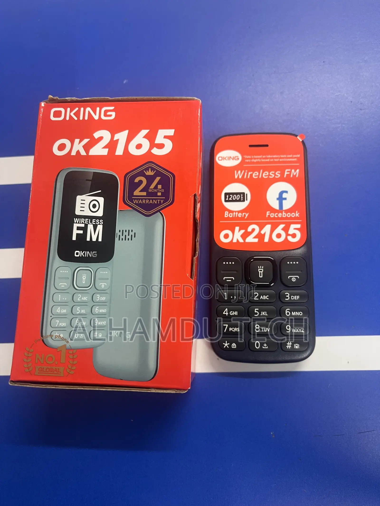 New Mobile Phone Blue