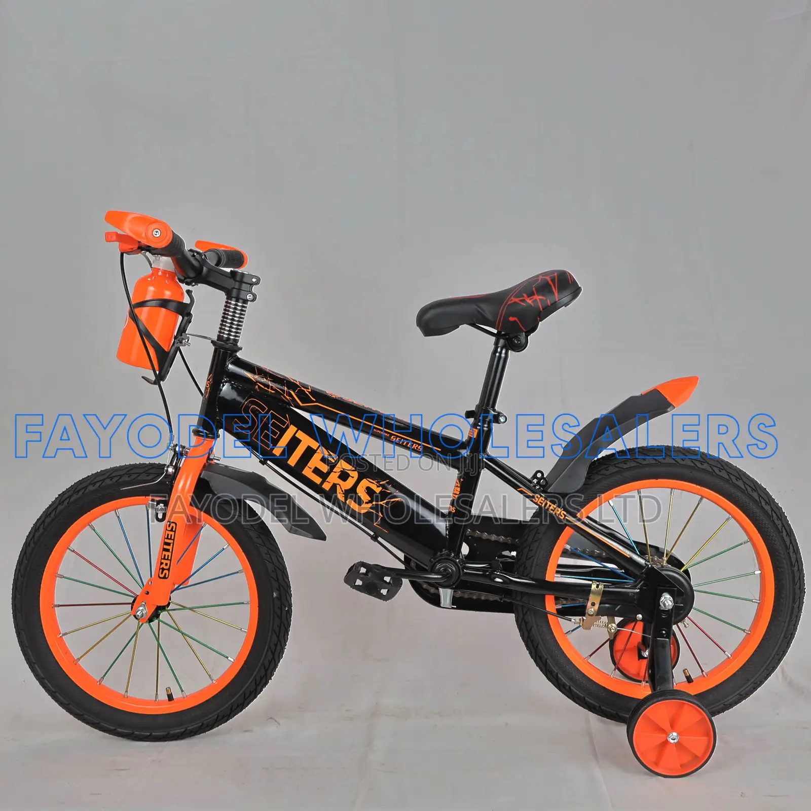 Seiters 16" Bike for Boys Girls – Training Wheels Included