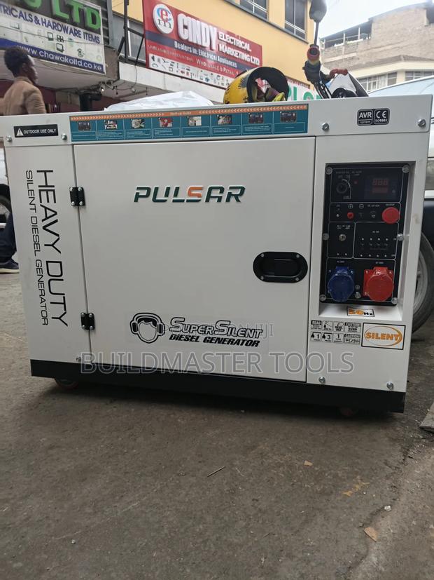 10 Kva Pulsar Silent Diesel Generator - main view