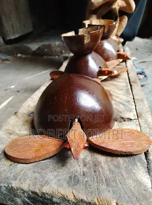 Handcrafted Coconut Turtle Ashtray