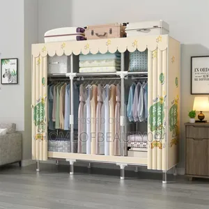Heavy Duty Metallic Portable Wardrobe.