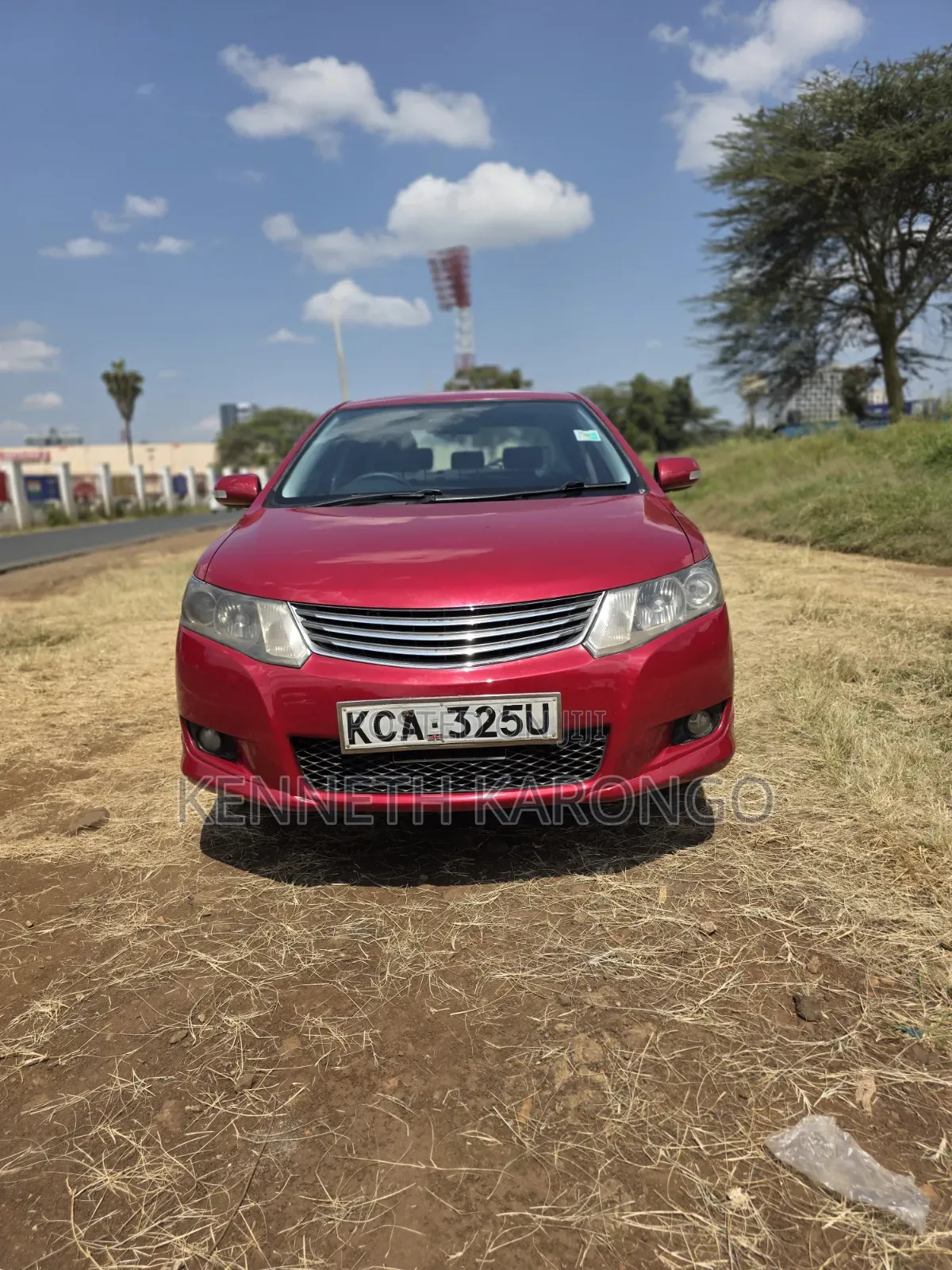 Toyota Allion 2008 Red