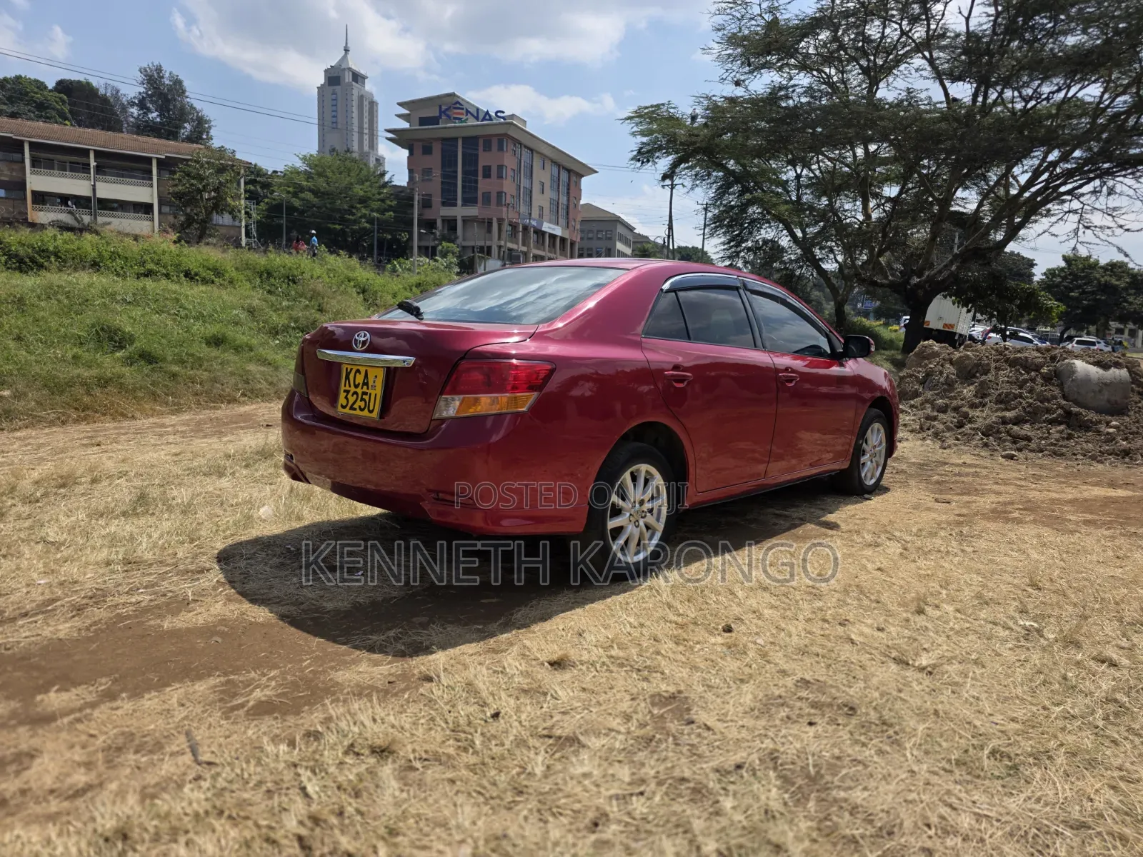 Toyota Allion 2008 Red