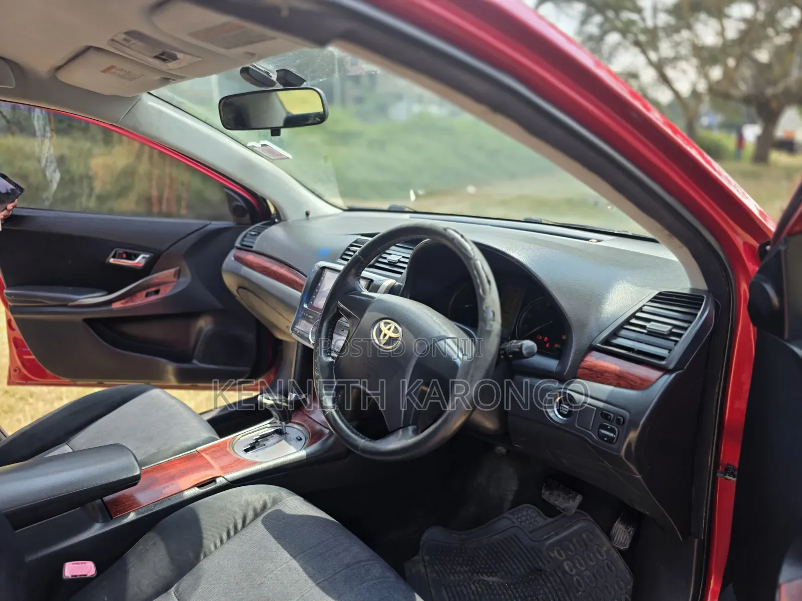 Toyota Allion 2008 Red