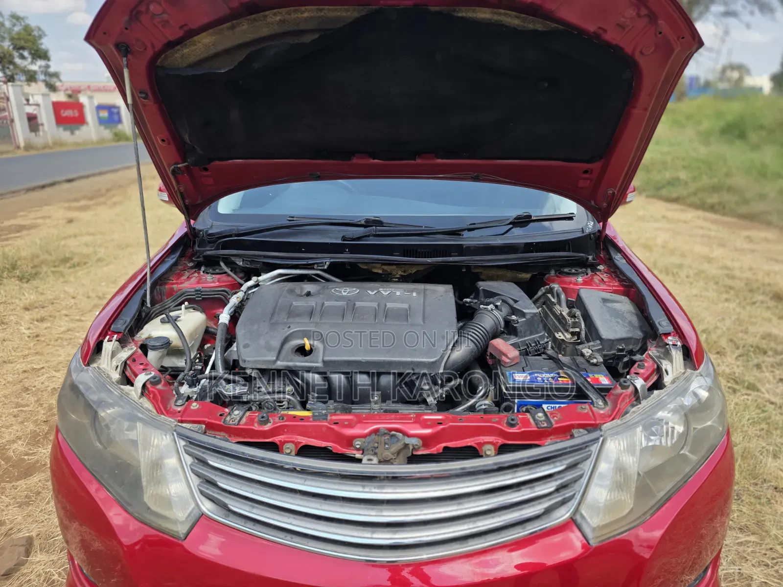 Toyota Allion 2008 Red