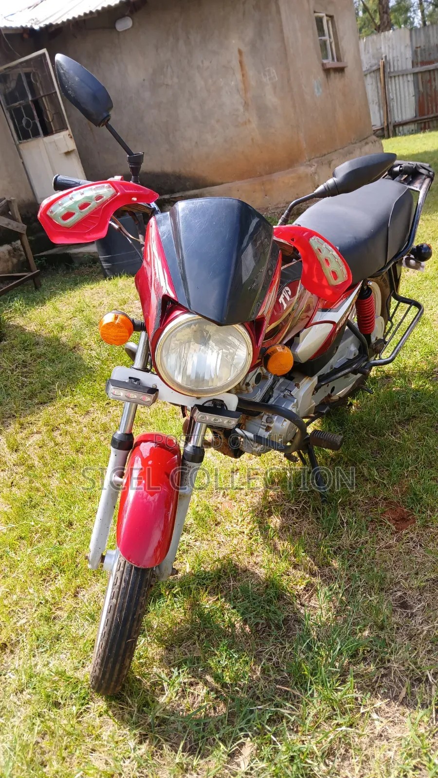 TVS HLX Plus ES 2020 Red