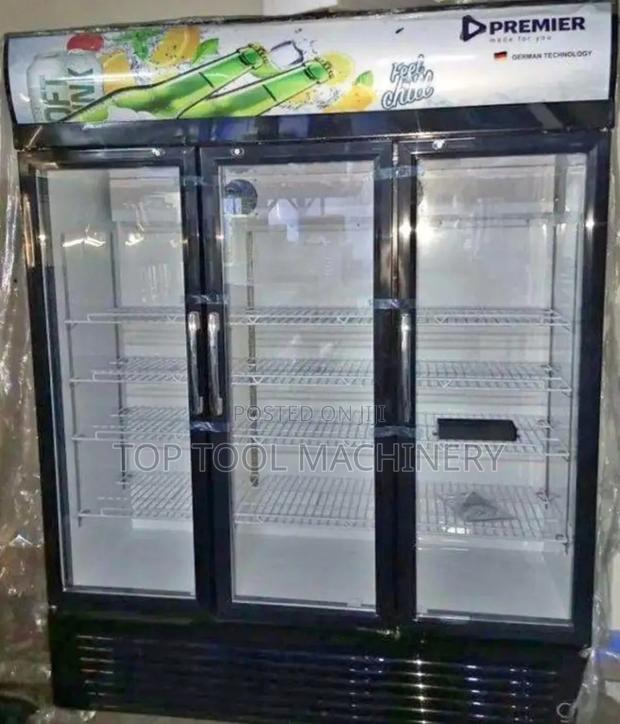 Premier 3 Door Commercial Display Showcase Chiller 1080l