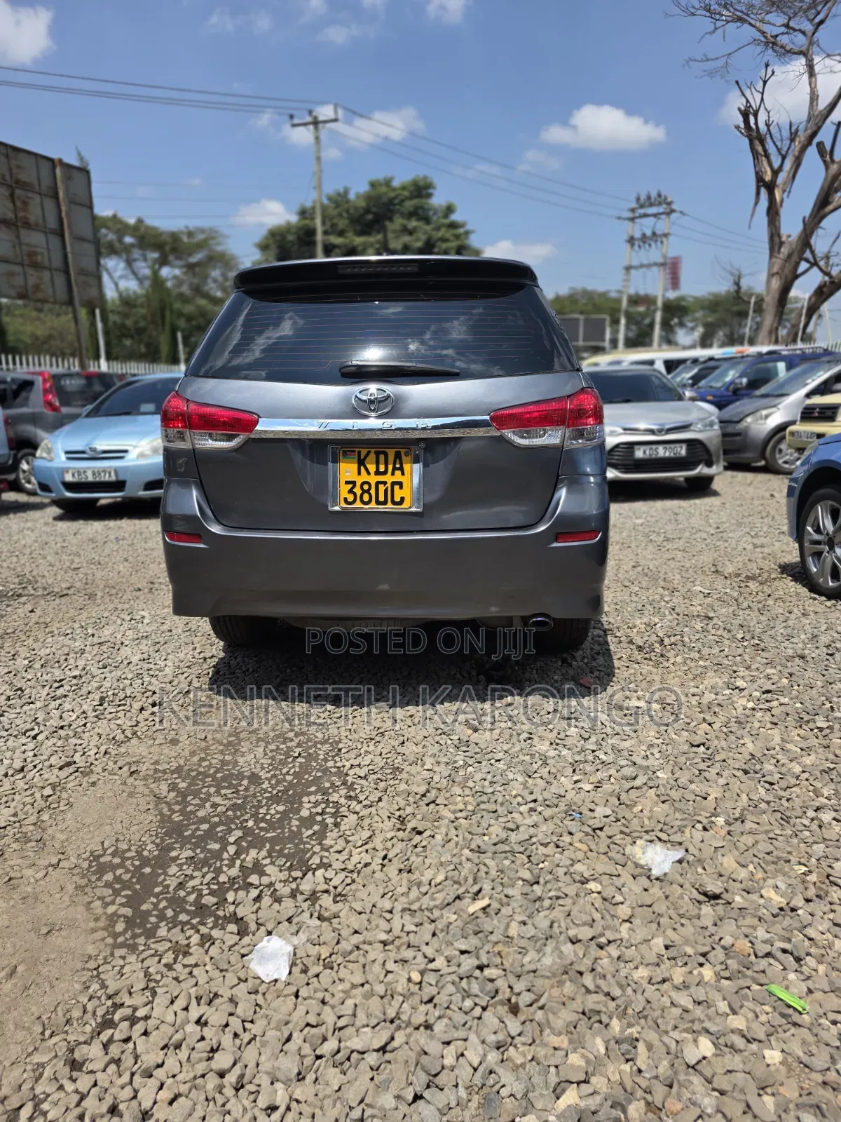 Toyota Wish 2014 Gray