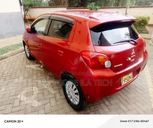 Mitsubishi Mirage 2015 Red