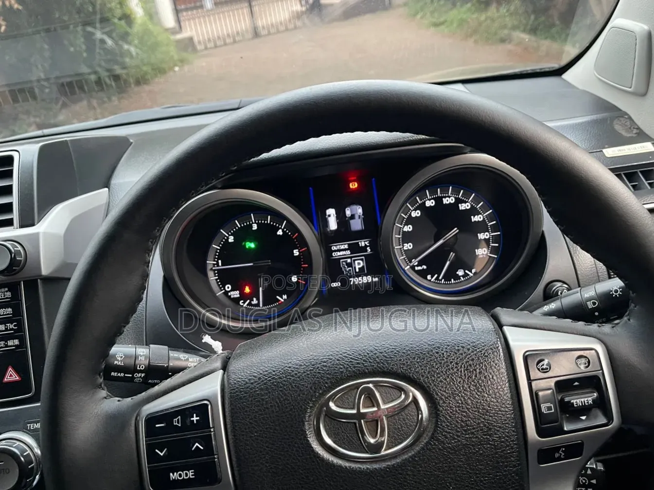 Toyota Land Cruiser Prado 2016 Black