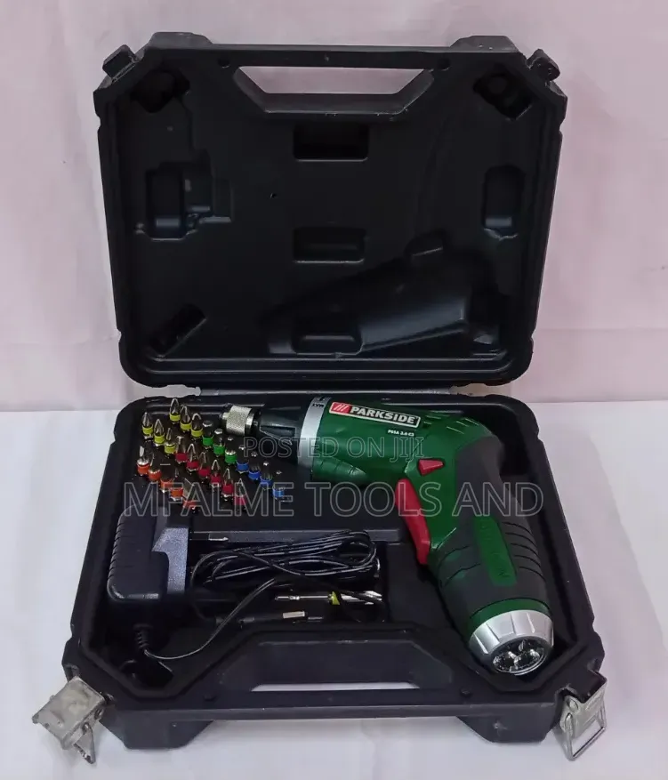 Brand New Parkside Cordless Screwdriver Set