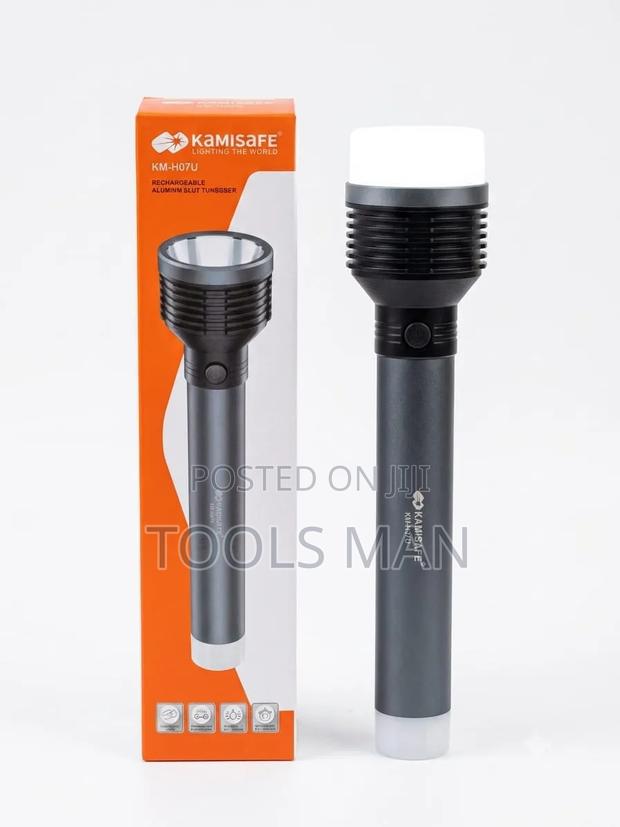 Kamisafe Km-H07u Rechargeable Aluminum Led Flashlight Torch.