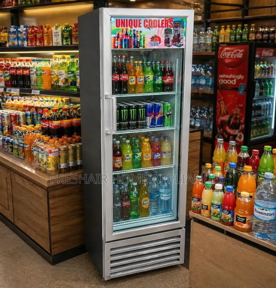 Soda and Wines Very Specious and Working Display Fridge