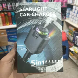 Premium Universal Car Fast Charger With Ambient Light and Diffuser