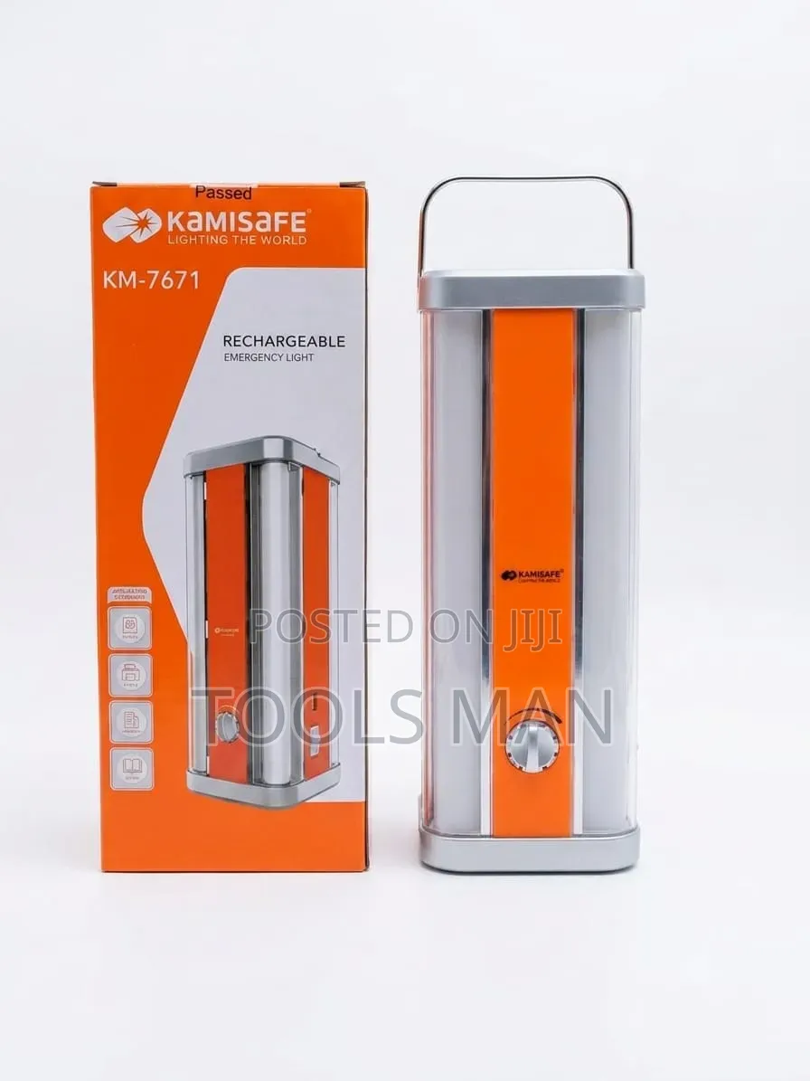 Kamisafe Km-7671 Rechargeable Led Emergency Light Lamp.
