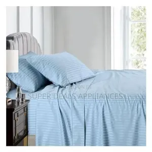 Heavy Cotton Skyblue Bedsheet