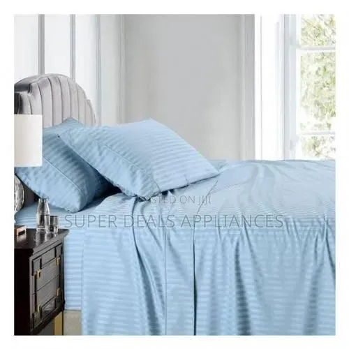 Heavy Cotton Skyblue Bedsheet